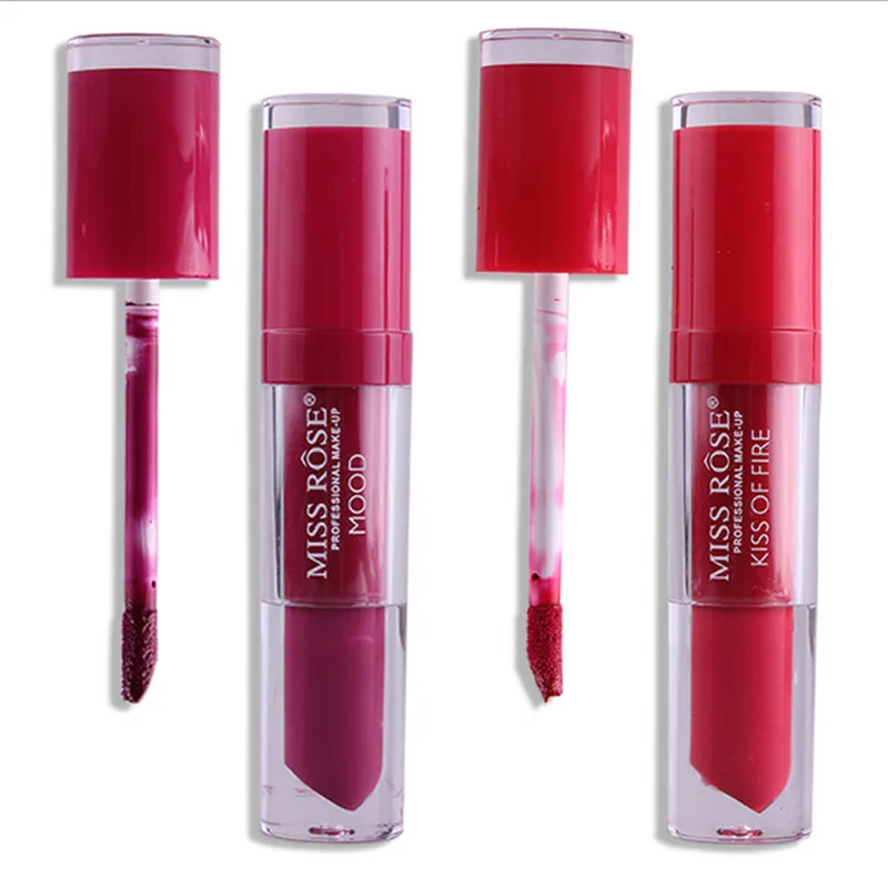 Матовая жидкая губная помада макияж телесный матовый блеск для губ Косметика
