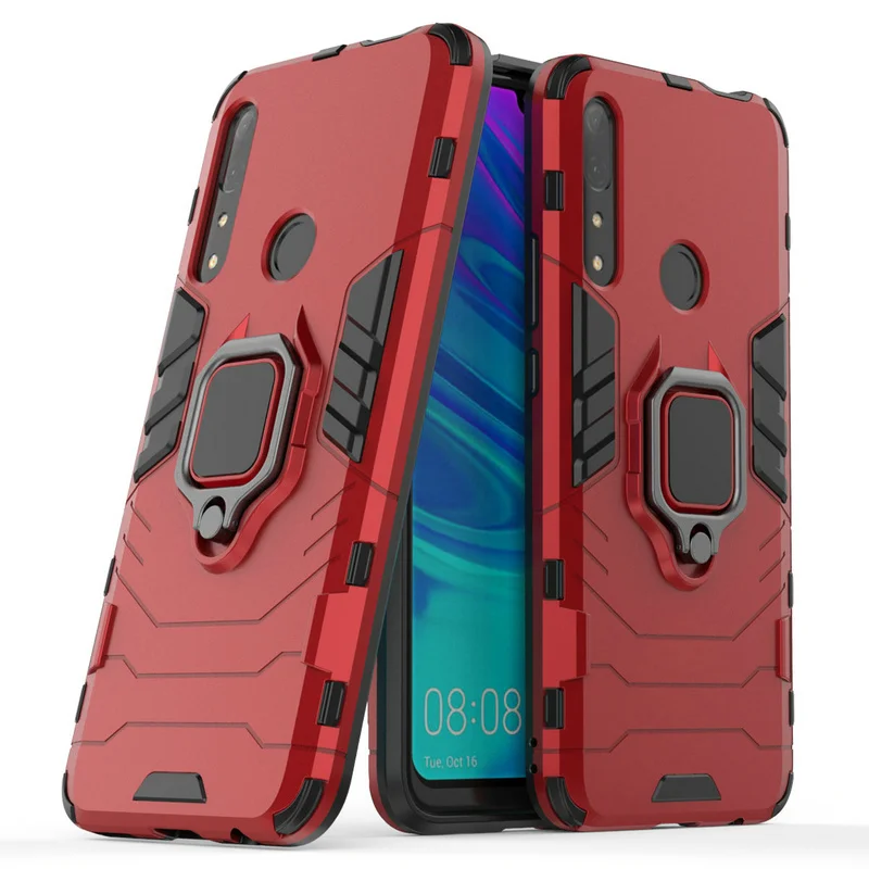 Защитный ударопрочный чехол для huawei P Smart Z 3D Shield PC + силиконовый телефона Y9 Prime 2019