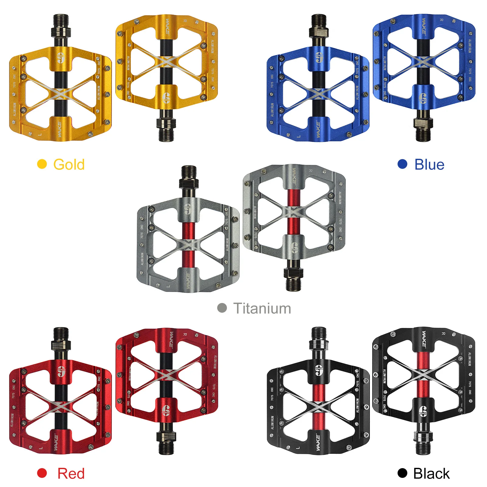 Aluminum Alloy Bicycle Pedal Cycling Durable Foot Accessory Non-slip Bike Riding Part | Спорт и развлечения