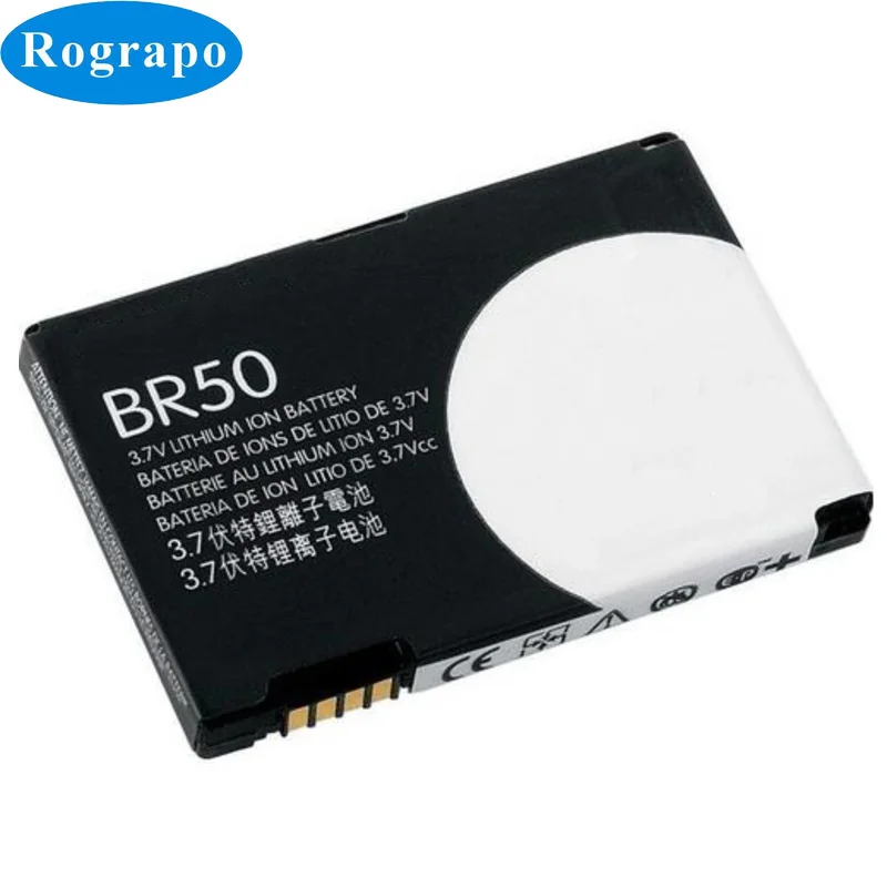 New 3.7V BR50 BR 50 Replacement Battery For Moto Motorola RAZR V3 V3c V3E V3m V3T V3Z V3i V3IM PEBL U6 Prolife 300 500 +gift|Аккумуляторы