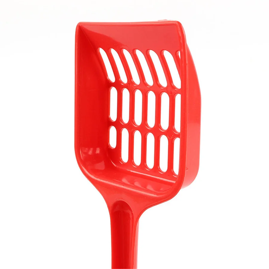 Лопатка для кошачьего туалета пластиковый ковш чистки питомцев конфетных цветов