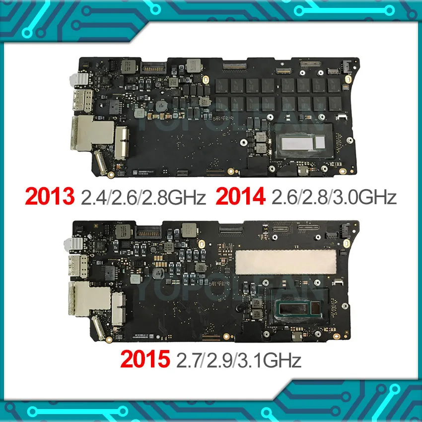 Протестированная материнская плата i5 i7 4/8/16 ГБ для Macbook Pro Retina 13 дюймов A1502