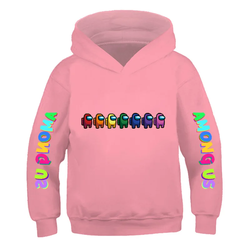 

Game Among Us Impostor Cartoon Print Cotton Hoodies Sudadera Hombre Kids Sweatshirts Clothes Harajuku Teenager oversize Hoodies