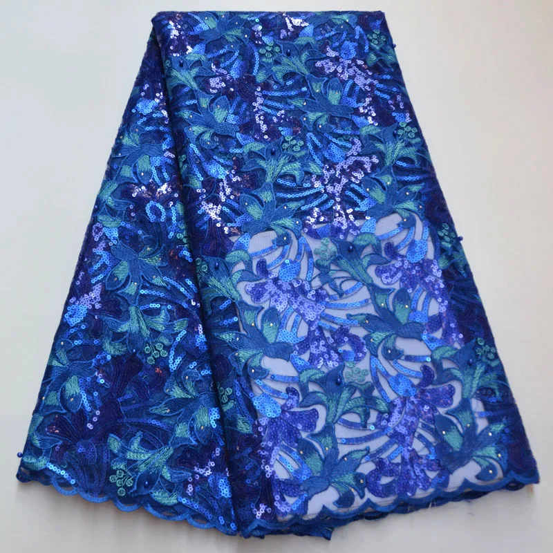 Африканский кружевной тюль с пайетками ткань 2020 нигерийское французское