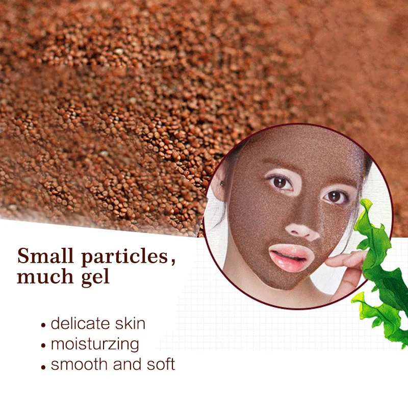 

Natural Seaweed Mask Deep Moisturizing Acne Treatment Whitening Facial Masks Anti-Aging Firming Algae Mask Face Skin Care
