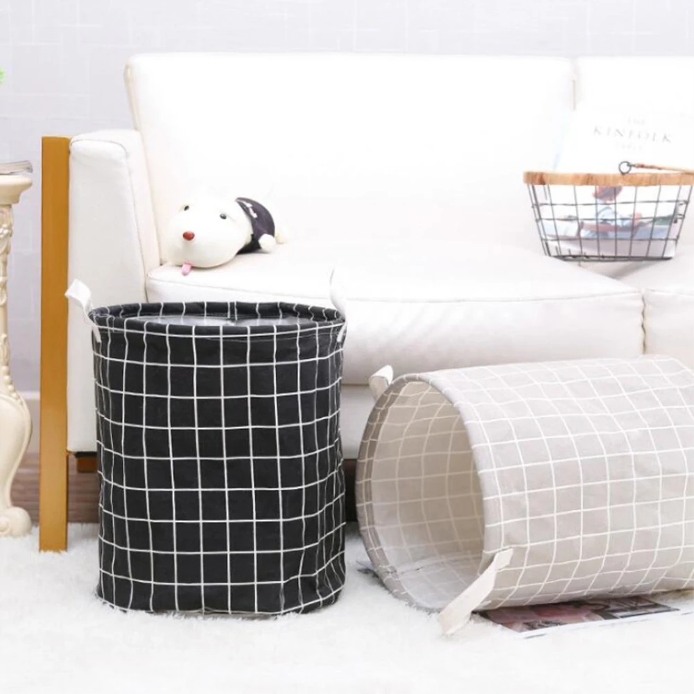 

Clothes Bucket Folding Storage Basket Large Capacity Laundry Fabric Dirty Wholesale Children Toy Baskets Collapsible Waterproof