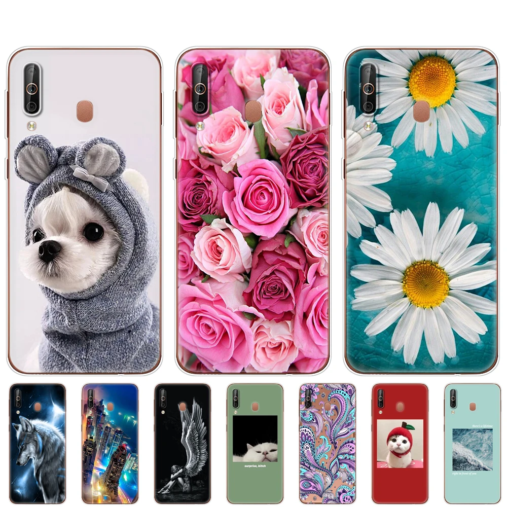 Силиконовый чехол для Samsung A40s, мягкий чехол из ТПУ, задняя крышка для телефона Samsung Galaxy A40s GalaxyA40s A 40s sm-A3050 6,4, оболочка, бампер