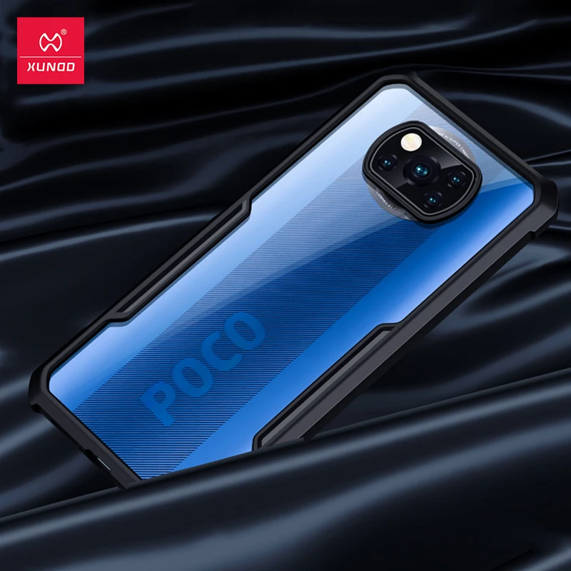 

Чехол RYWER для POCO X3 NFC, чехол Xundd чехол с "воздушной подушкой", Чехол для Pocophone POCO X3 M3 F2 F3 Pro, защитный противоударный чехол-бампер для телефона