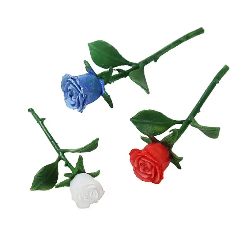 

DIY 3D Mini Rose Shape Epoxy Model Crafts Jewelry Making Silicone UV Resin Accessory