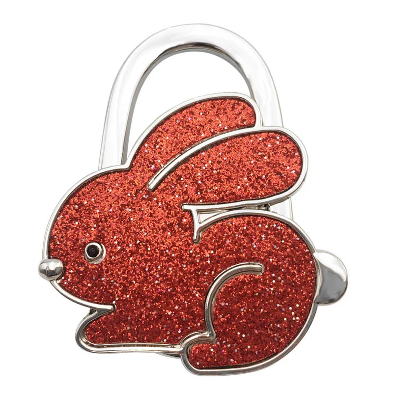 Переносной крючок для сумок складной стол сумка в форме кролика кошелек