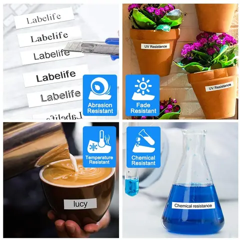 Ленты для этикеток Labelife 45013 45010, картридж D1 45013, совместимый с Dymo LabelManager Writer Maker 280 160 260P 45803 43613 40913