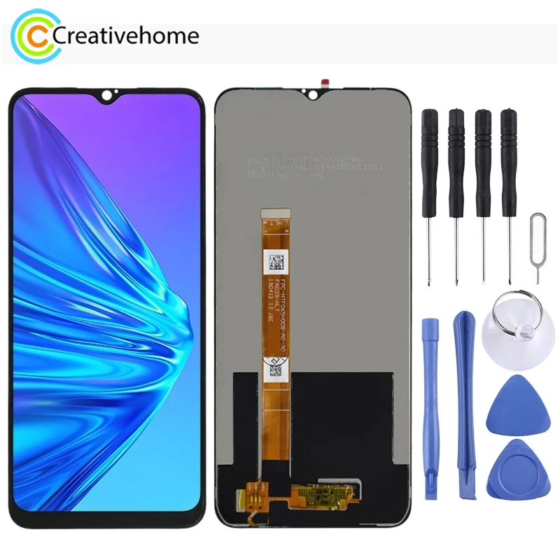 

Высококачественный ЖК-экран и дигитайзер в сборе для OPPO Realme C3 / Realme 6i / Realme C3i RMX2027,RMX202,RMX2040