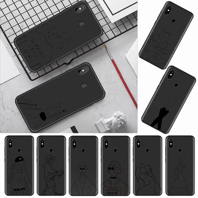 Чехол для телефона 2018 Killer Leon Xiaomi Redmi mi note max 3 5 6 8 9 10 t S SE lite pro мягкий силиконовый