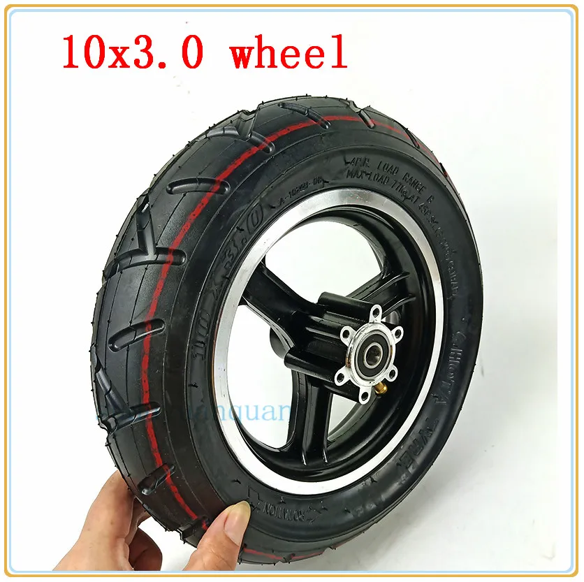 wheel 10x3,0 камера шины и сплавный диск тормозные диски для электрического скутера балансировки ХОВЕРБОРДА 10*3,0 шины 10 дюймов пневматические колеса - Цвет: wheel