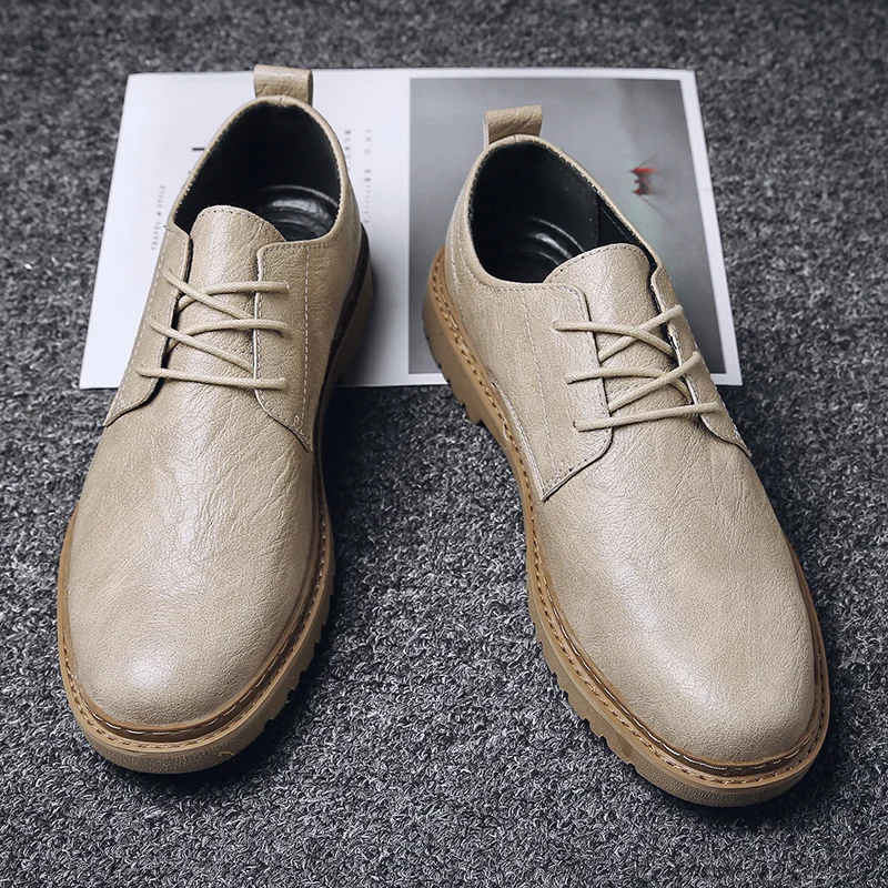 Casual Shoes Shoes Men Casual Mens Loafers For Men's Leather Male Shoe Sapato Masculino Man Black Flat Zapatos Casuales