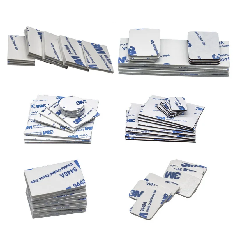 100 шт. прочная клейкая лента двусторонняя акриловая пенопластовая Черная