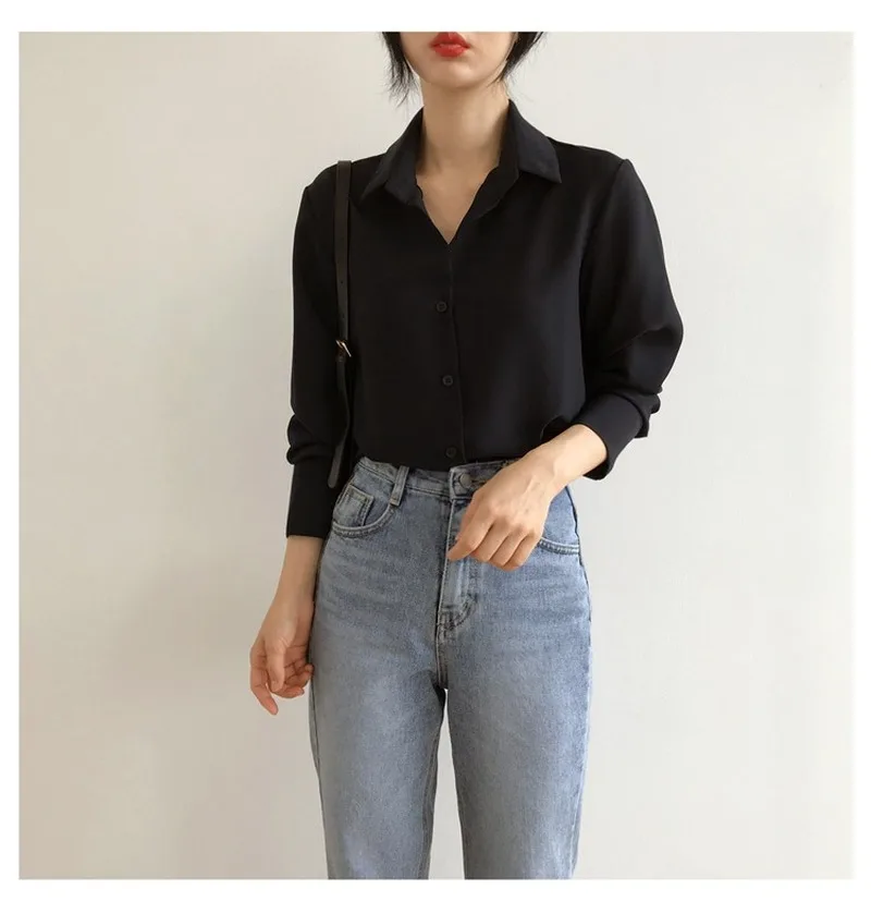

Mazefeng Spring Women Summer Blouse Korean Long Sleeve Womens Tops And Blouses Vintage Women OL Shirts Blusas Roupa Feminina