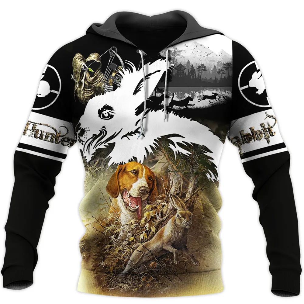 

Толстовка унисекс, осенне-зимняя толстовка с капюшоном на молнии, с 3D-принтом в виде собаки