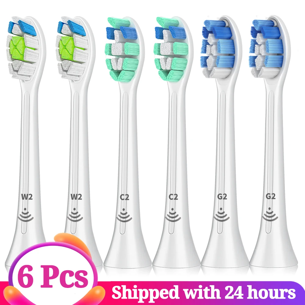 

Electric Toothbrush Replacement Heads, Compatible with All Phillips Sonicare Snap-On Electric Toothbrushes Bluetooth Brush Heads