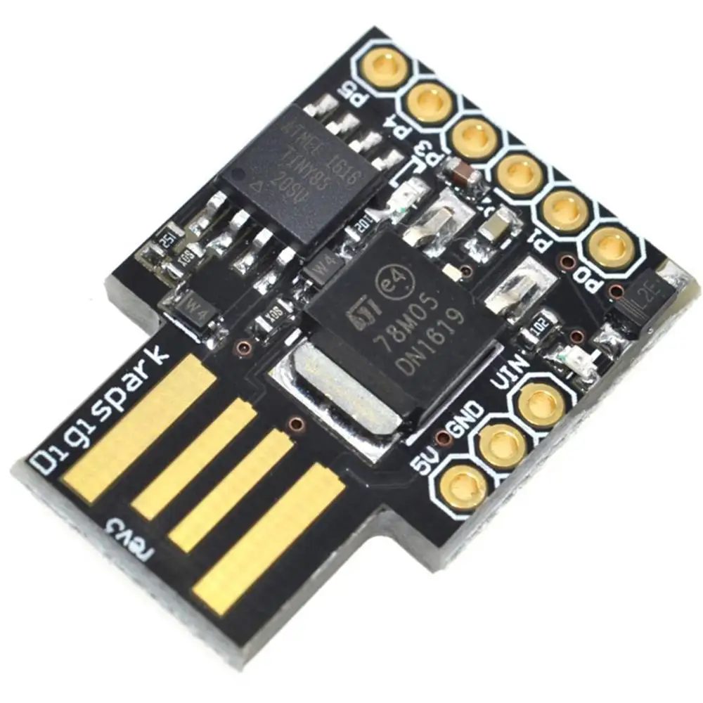 ATTINY85 Digispark Kickstarter миниатюрная макетная плата Micro USB для Attiny85 Kickstarter|Компьютерные