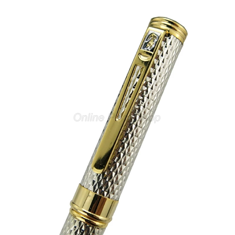 Ручка перьевая в форме крокодила 218 Классическая полностью металлическая