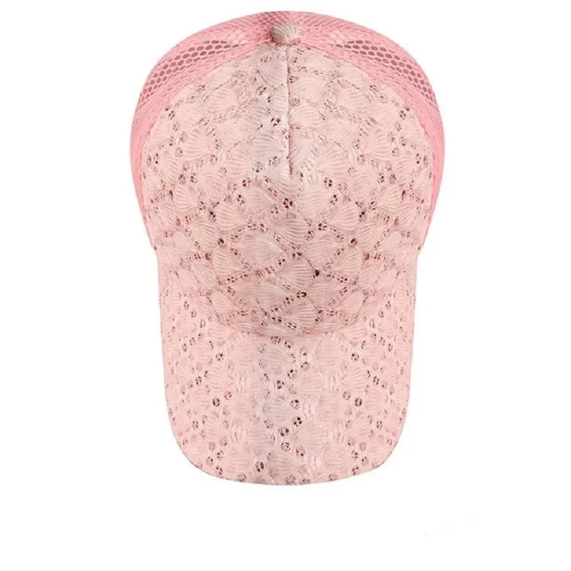 Новое поступление 2021 сетчатая бейсболка женская модная кружевная универсальная