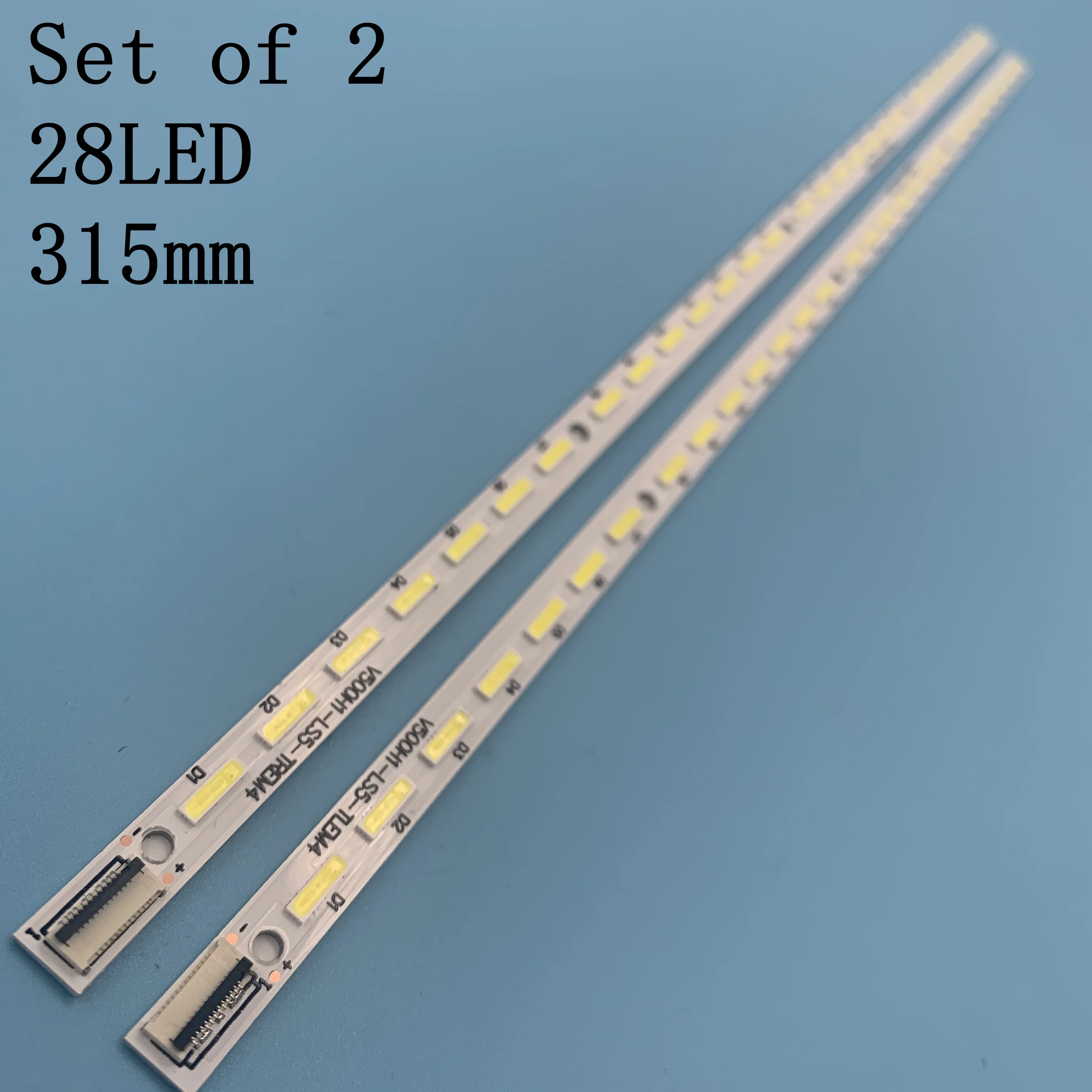 2piece/lot V500HK1-LS5 V500H1-LS5-TLEM4 V500H1-LS5-TREM4 1PCS=28LED 315MM Product appearance is the same as picture | Лампы и