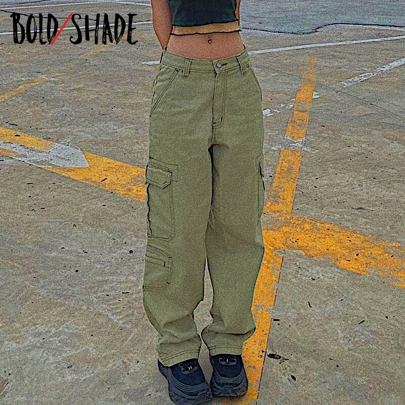 

Винтажные однотонные прямые брюки в стиле 90-х с заниженной талией