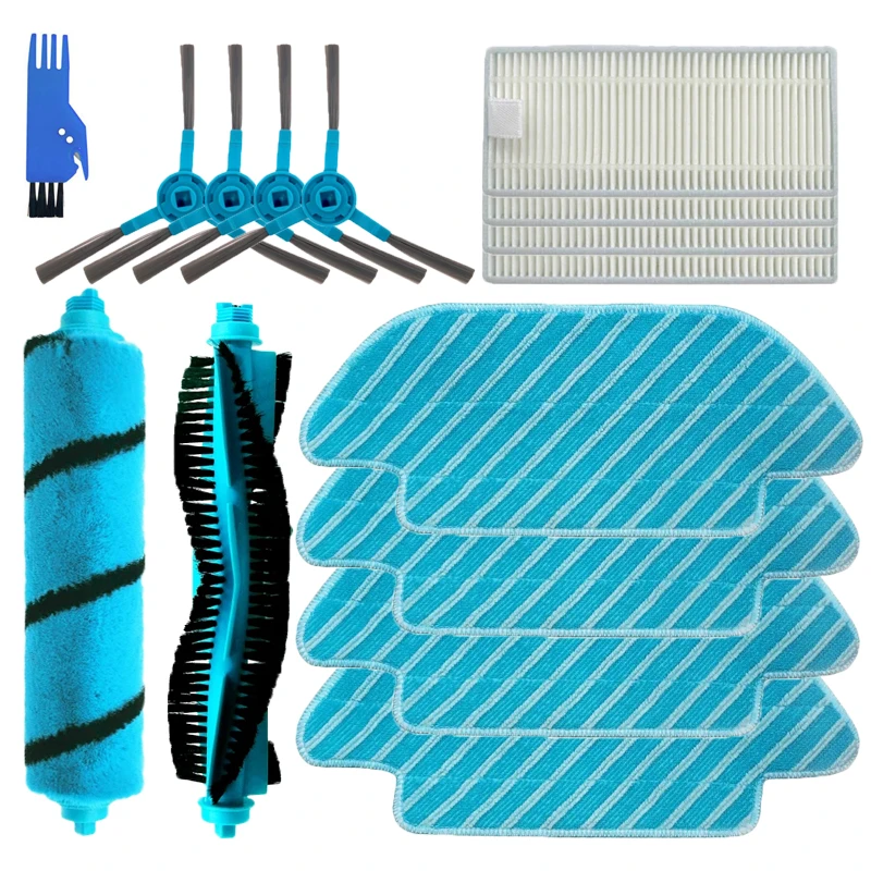 Mop Cloth sostituzione filtro spazzola principale per Cecotec Conga 4090 4690 5090 5490 Robot aspirapolvere spazzola laterale accessori parti