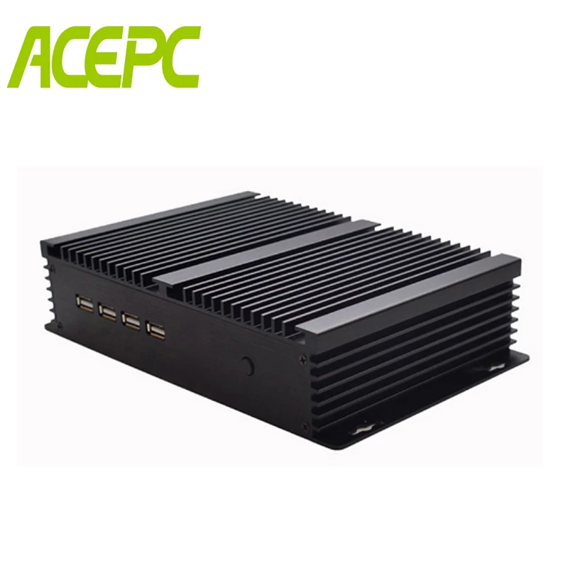 Мини ПК ACEPC с низким содержанием углерода зеленый безвентиляторный мини USB3.0 HDMI 4 *