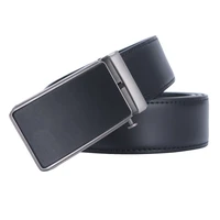 new designer popular luxury cowhide leather belt black automatic buckle belly waist business casual belts for men 3 5 width