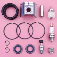 47mm piston ring oil seal kit for husqvarna 359 357 chainsaw 537157202 decompression valve fuel filter line needle bearing