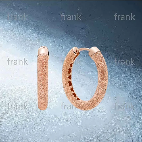 

287930 Rose Matte Brilliance Earring Hoops