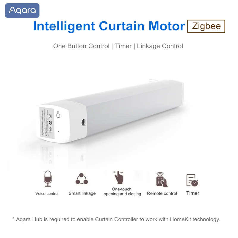 Оригинальный Aqara беспроводной переключатель синхронизации занавес мотор