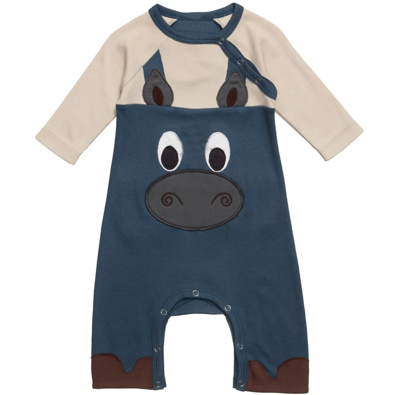 2019 новые милые ползунки для малыша хлопковый комбинезон с монстром мальчиков и