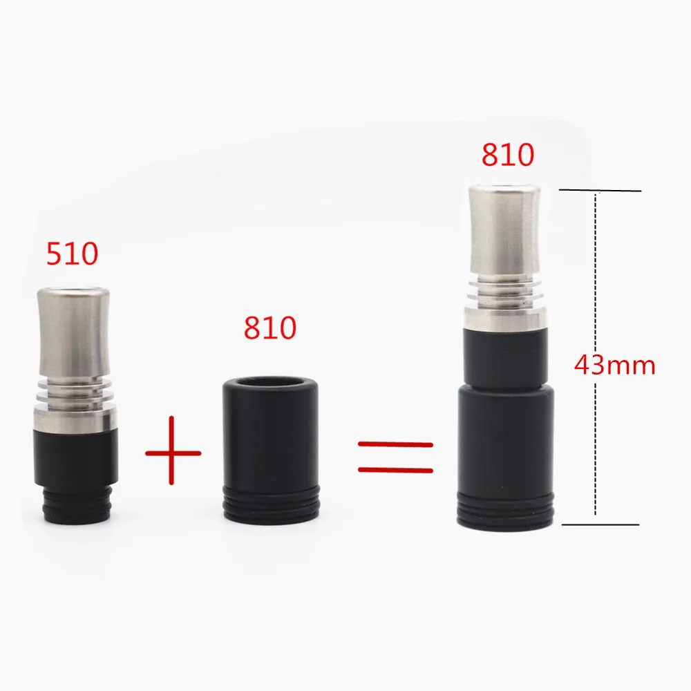 Капельный наконечник FATUBE 810 длинный мундштук с 9 отверстиями предотвращает