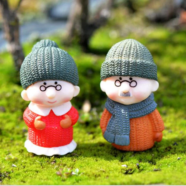 doll-16 Смола милая кукла для DIY кукольный домик аксессуары для влюбленных Пара кукольный домик украшение подарок игрушки для детей - Цвет: doll-16