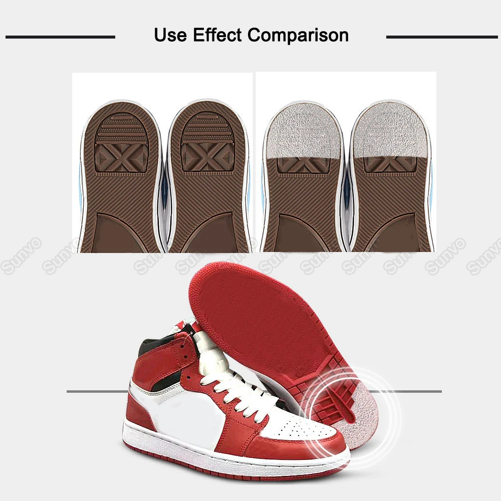 Туфли Износостойкая протектор для подошвы спортивной обуви подошва резиновая