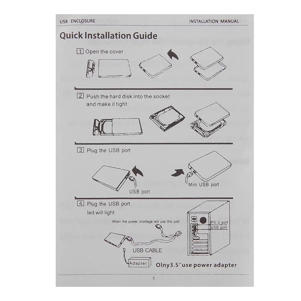 

Aluminum 2.5 Inch USB3.0 External HDD Case Hard Disk Case Hard Drive Box Sata To Usb HDD Enclosure Case For Hard Drive