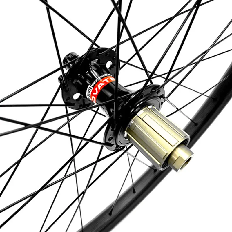 29er mtb колесо для велосипеда, переднее заднее колесо 148x12 мм 838 г mtb дисковое колесо 35x25 мм бескамерные Асимметричные карбоновые дисковые колеса, опорные 1420