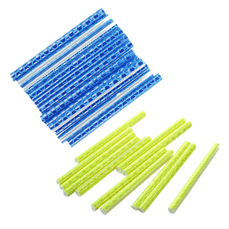 24 Pcs велосипед езда колеса велосипеда спиц отражатель светоотражающее крепление