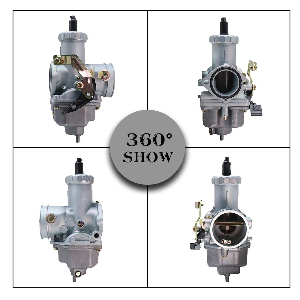 ALconstar мотоциклетный карбюратор Dellorto 32 мм PZ32 Carb для Keihin CG 250 350cc Pit Dirt Bike ATV