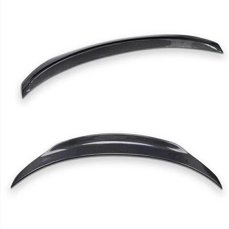 

Use For Benz C Class W205 Spoiler 2015--2019 Year Coupe 2-door AMG Real Carbon Fiber Rear Wing Psm Style Accessories Body Kit