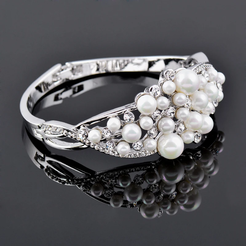 SINLEERY Шарм Имитация жемчужные браслеты и для женщин ювелирные изделия