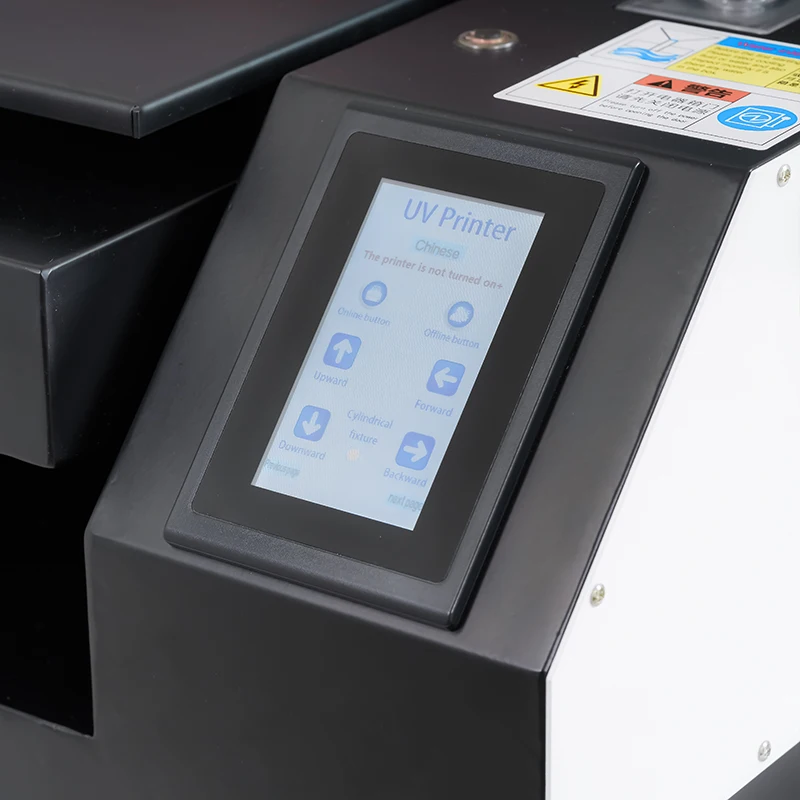 Punehod UV Printer A3 Flatbed LED 3D Emboss Printer HD Digital Inkjet Printer Phone Case Golf Bottle T-shirt DTG Printer