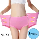 3 шт. размера плюс, женское нижнее белье, трусы, плавки для мальчика с принтом мягкие хлопковые трусы для девочек сексуальное нижнее белье шорты с бантами; Дышащие трусы для женщин