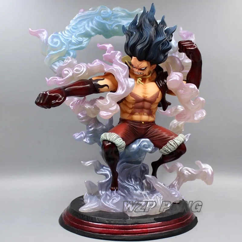 One Piece Monkey D Luffy Gear 4 змея форма битвы статуя ПВХ стоящая позиция Луффи экшн фигурка