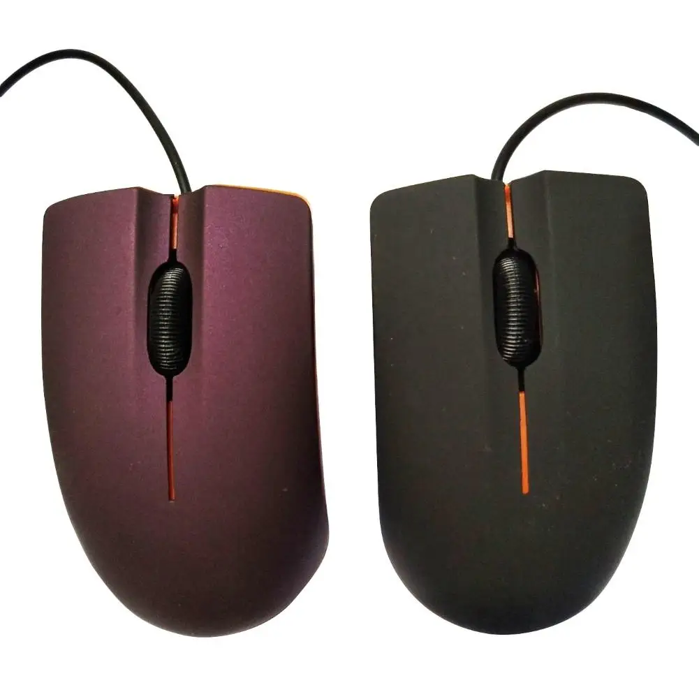

Matte Ergonomic 1200DPI 3 Keys USB 2.0 Wired Optical Gaming Mouse for PC Laptop
