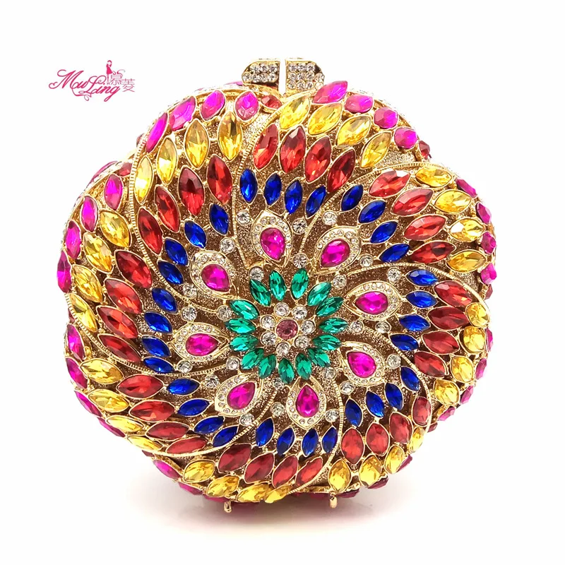 

New evening bag flower clutch bag custom evening bag