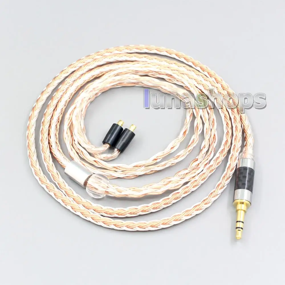 

LN007025 16 Core OCC Silver Plated Mixed Headphone Earphone Cable For Acoustune HS 1695Ti 1655CU 1695Ti 1670SS